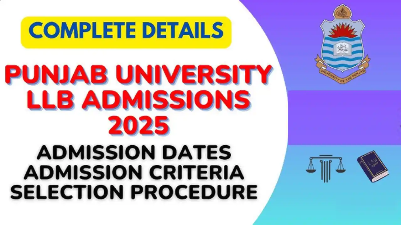 Punjab University New Admission Rules for LLB Aspirants