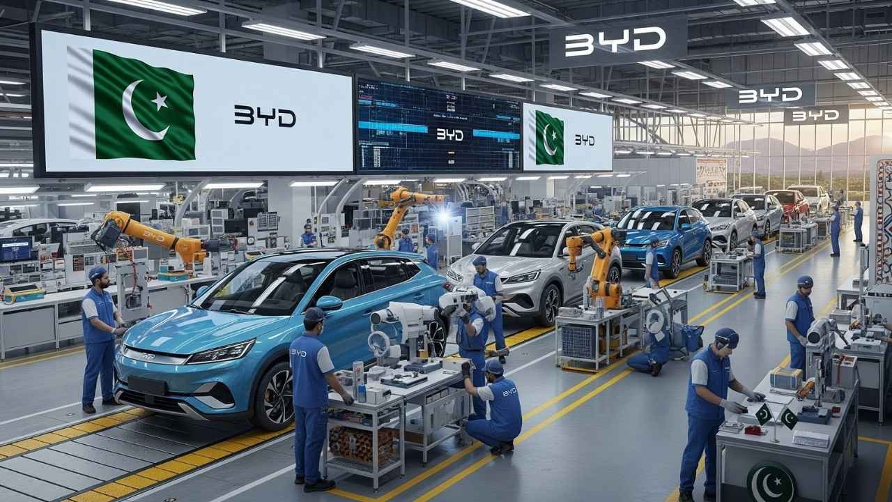 Home 17 BYD to Assemble Electric Vehicles in Pakistan by 2026