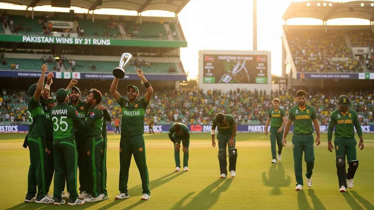 Pakistan Champions Beat South Africa by 31 Runs in WCL 2025