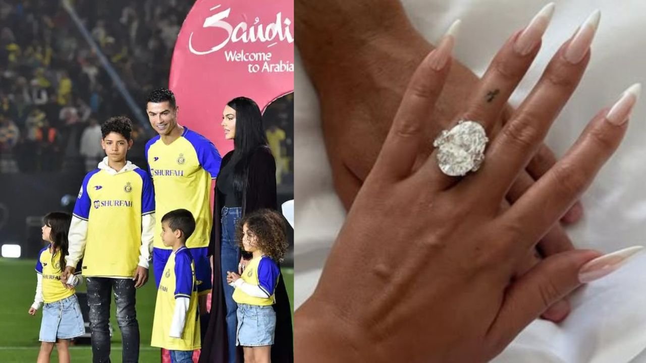 Cristiano Ronaldo engagement with Georgina Rodríguez in Riyadh