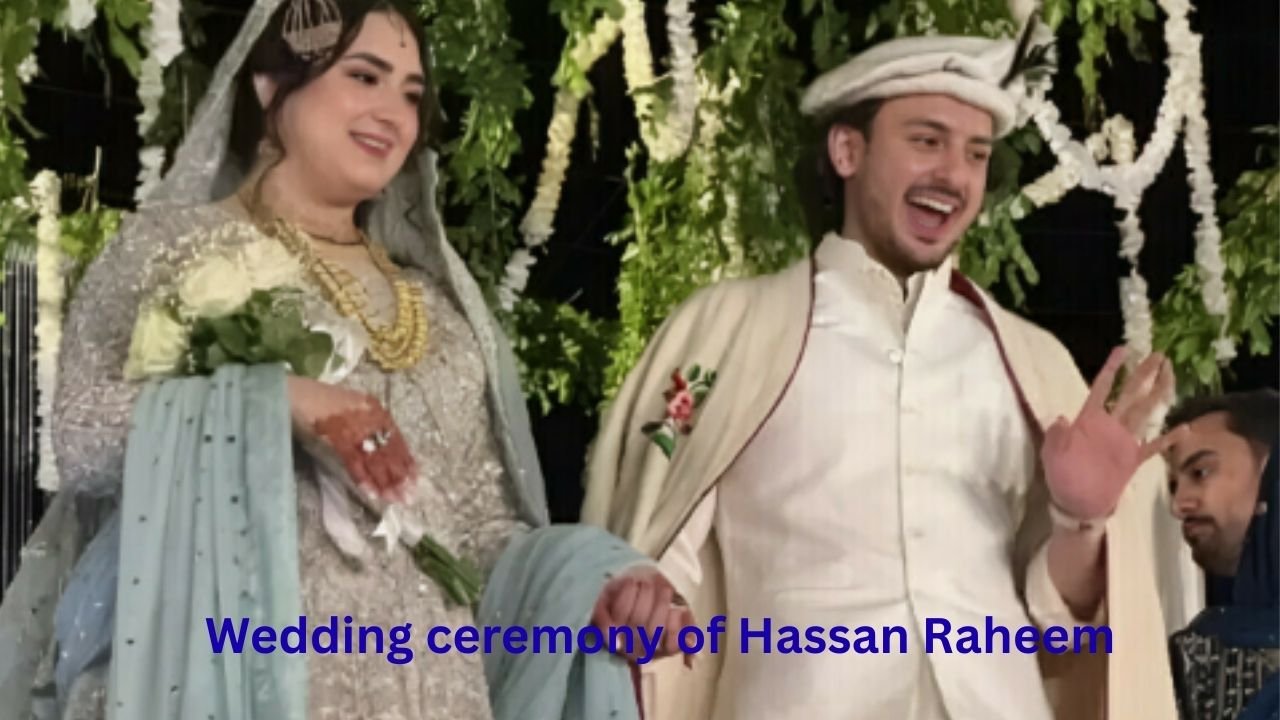 Hasan Raheem marriage traditional Gilgit ceremony with bride