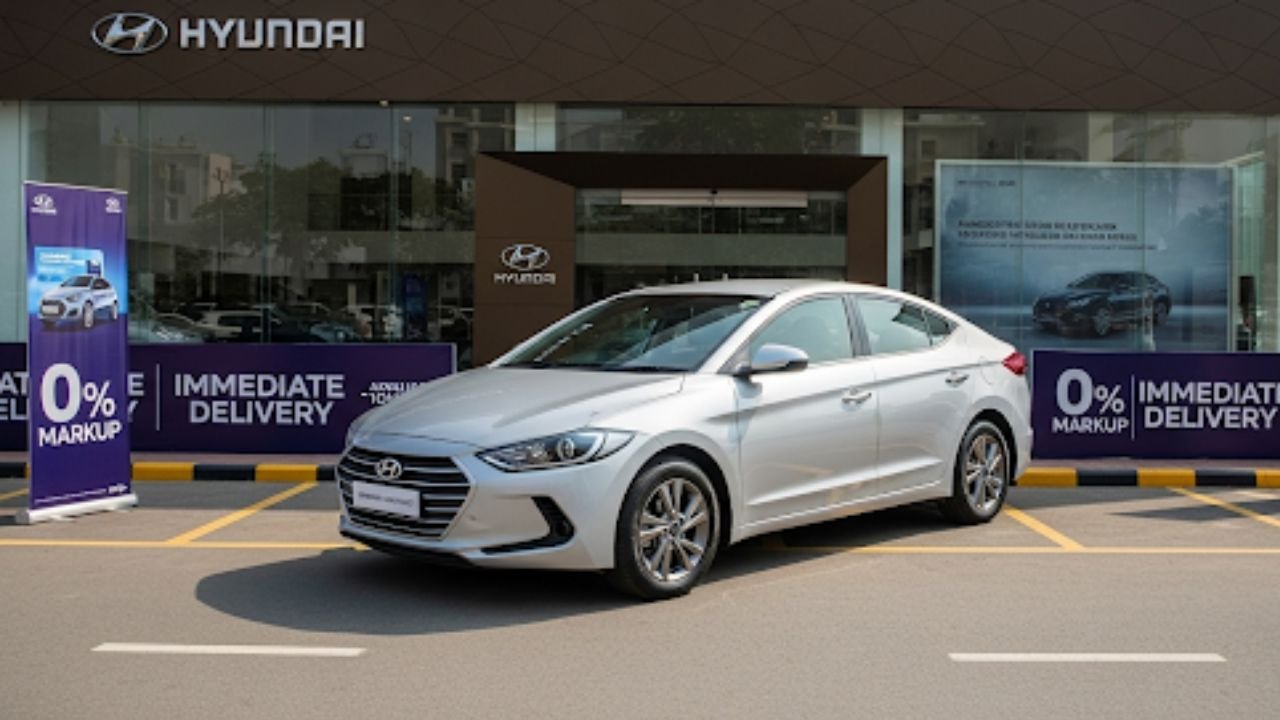 Hyundai Elantra price in Pakistan 2025 with 0% markup installment plan.
