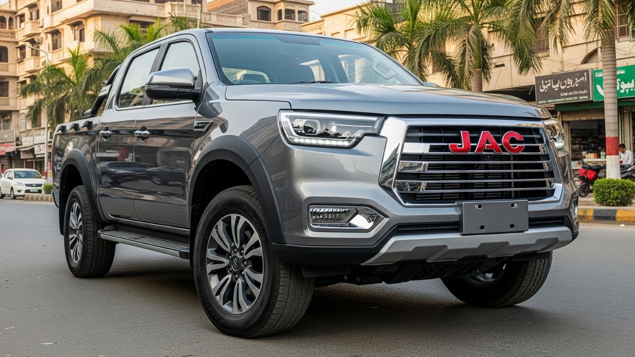 JAC T9 Hunter pickup in Pakistan under Bank of Punjab Islamic Car Ijarah financing