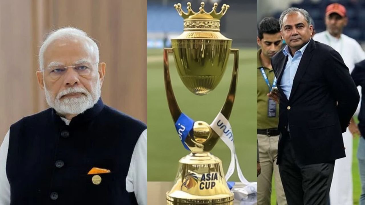 Asia Cup 2025 controversy: Indian team refuses trophy, Mohsin Naqvi responds to Modi’s war remarks.